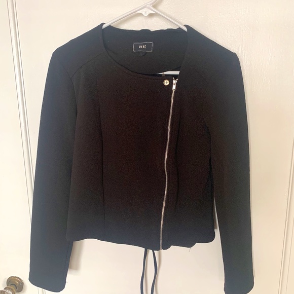 Black Crop Jacket - Picture 1 of 4